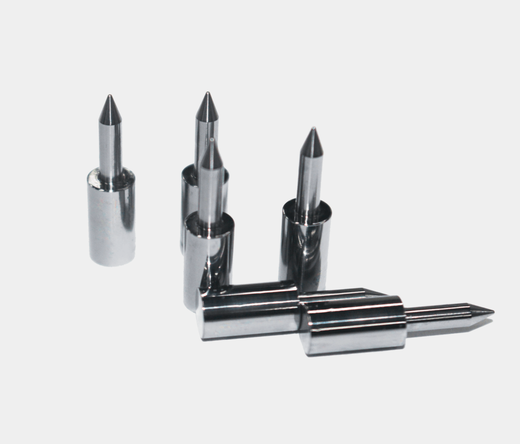 Die spare parts including punches and ground die components made to print