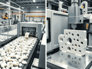 cnc molding vs injection molding