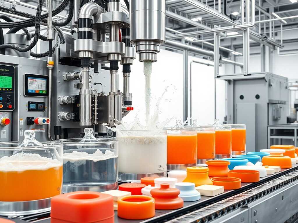 Liquid silicone rubber LSR injection molding process at SSP Precision China