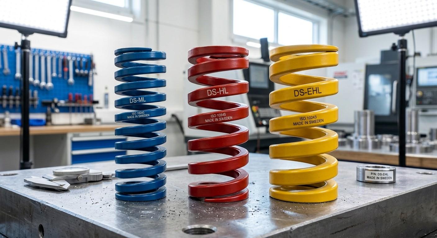 Heavy-Duty Die Springs Mechanical