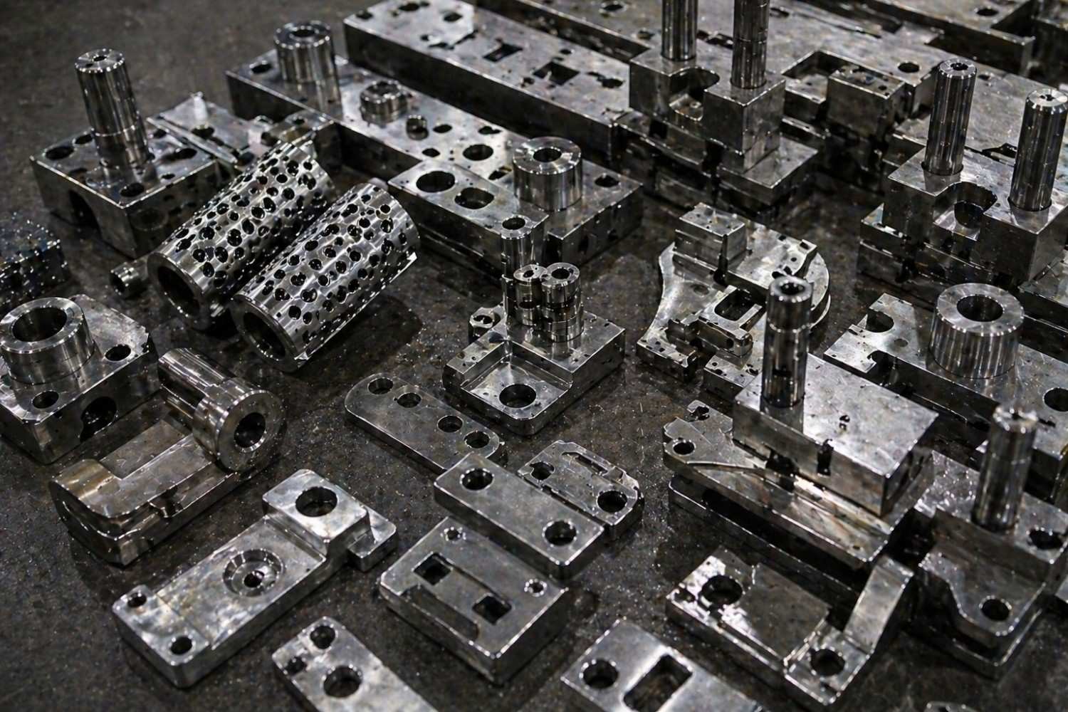 Progressive die stamped medical device components precision parts