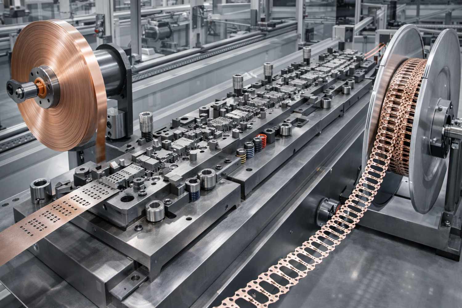 Reel-to-Reel Continuous Terminal Die