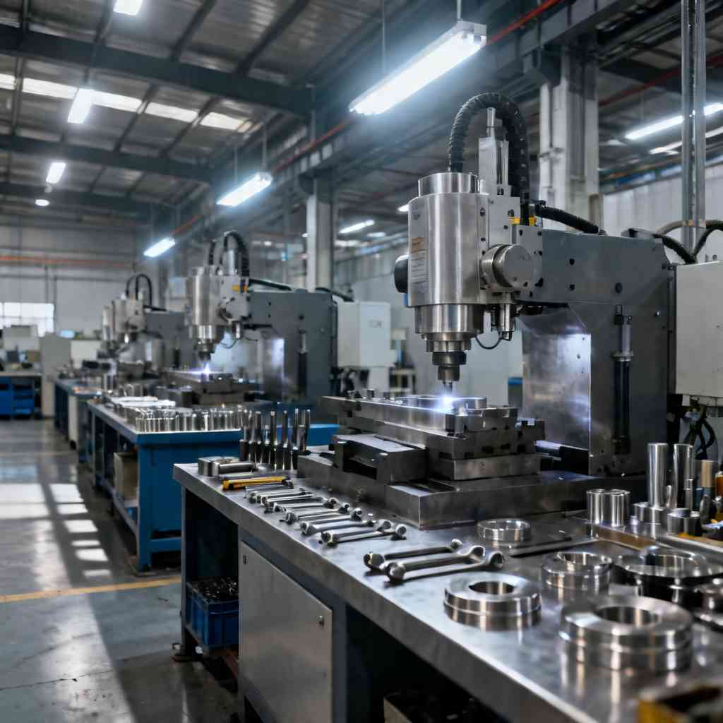 SSP Precision CNC machining facility for tooling spare parts