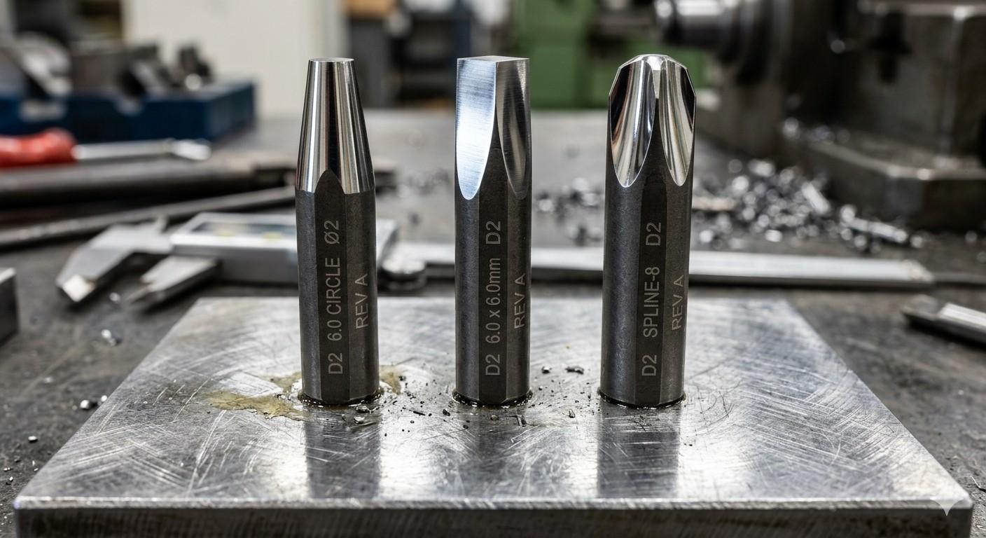 Precision Punches Cutting and Forming