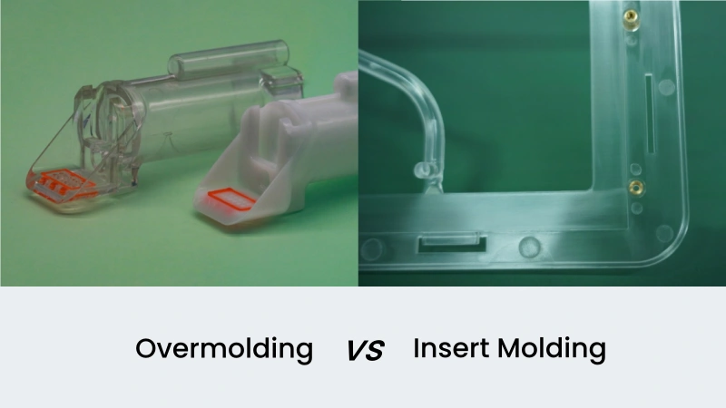 overmolding and insert moding