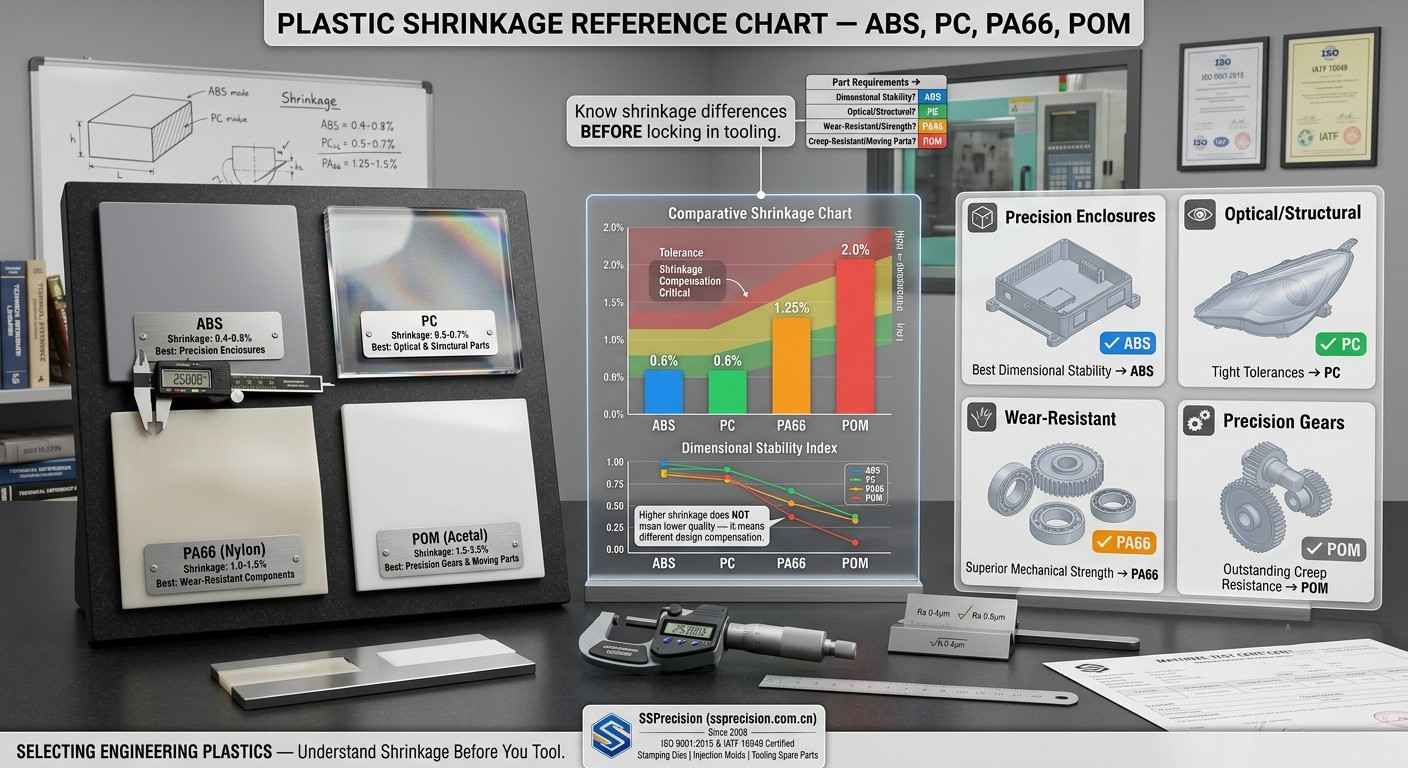 Complete Plastic Shrinkage Chart