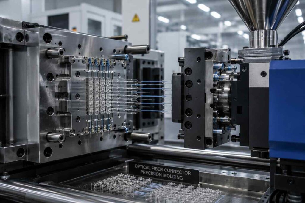 Fiber Optic Connector Components injection molding