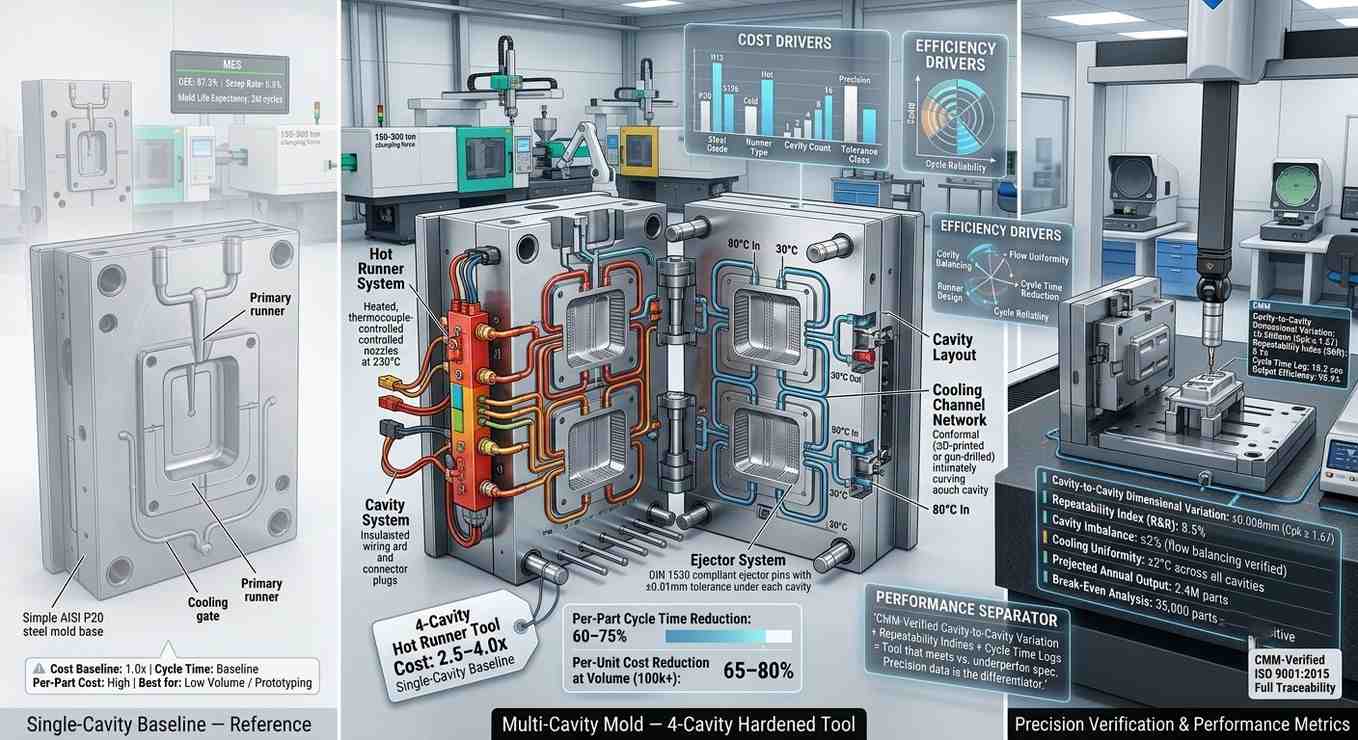 Multi-Cavity Injection Molds