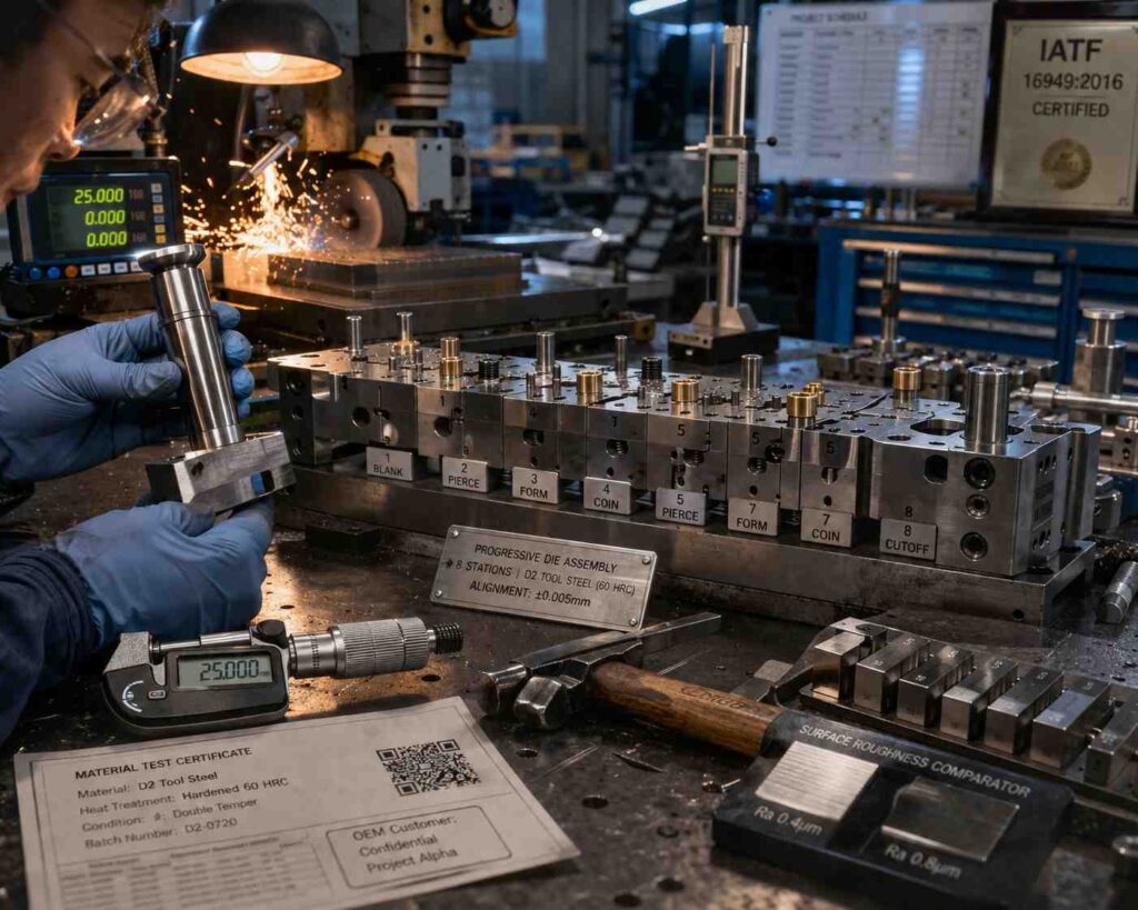 OEM Tooling Manufacturer Export-Ready Dies & Molds