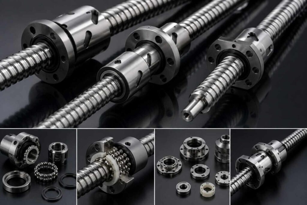 ball screw parts, precision ball screw parts guide, ball screw parts overview, understanding ball screw parts, key ball screw parts explained
