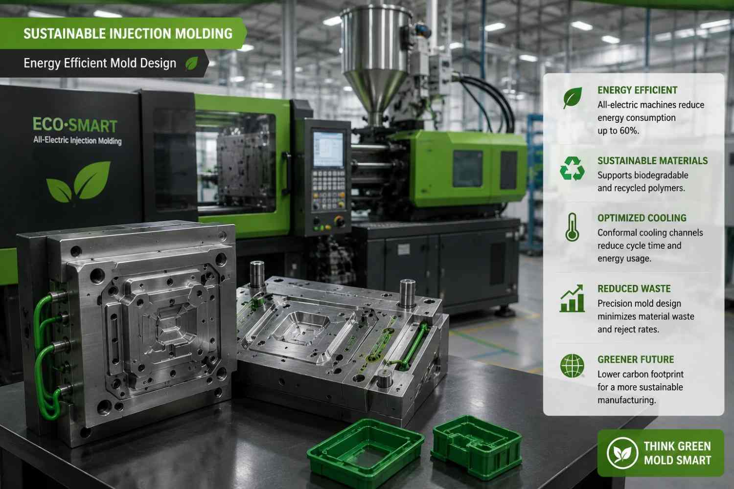 Sustainable injection molding, energy efficient mold design (2)