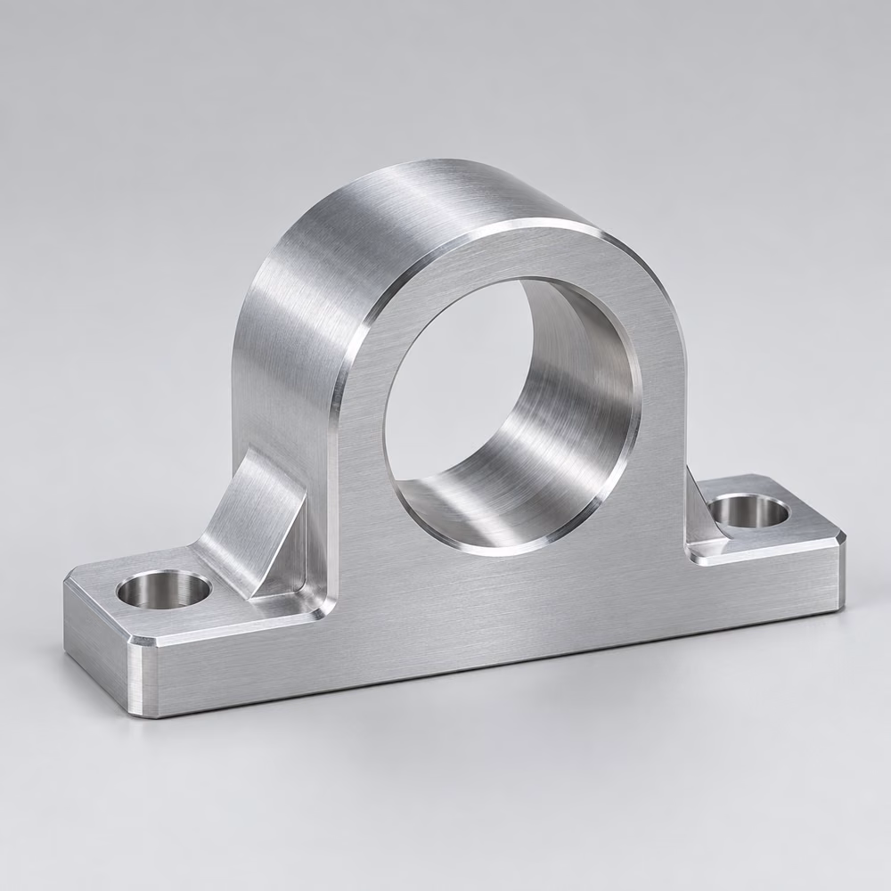 Aluminiumlagergehäuse – repräsentative Illustration