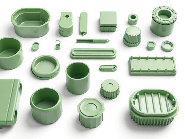 Injection mold tooling for plastic component manufacturing
