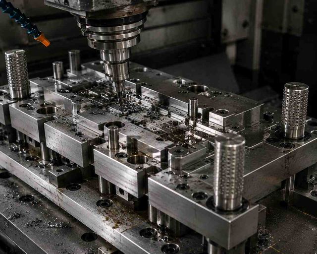Stamping die manufacturing process at SSP